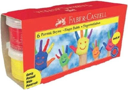 Parmak Boyası, 45 Ml, 6 Renk
