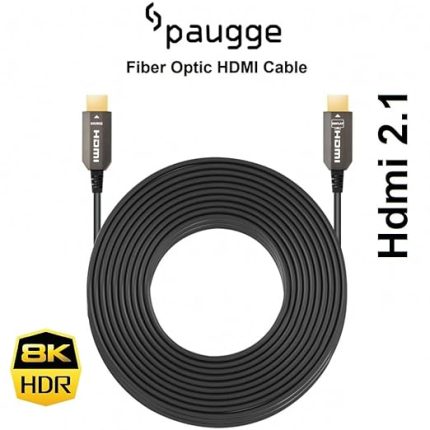 AOC Fiber Hdmi 2.1 Kablo - 48Gbps, 8K 60Hz, 4K 120Hz, 4K 60Hz, eARC, HDR, D-HDR, HDCP2.3, Dolby Vision, Dolby Atmos (15 Metre)