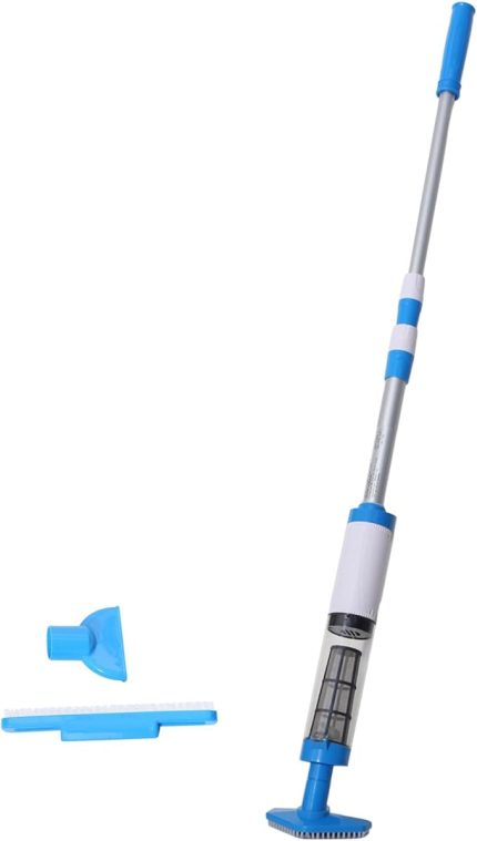 3'ü 1 arada kablosuz şarj edilebilir havuz elektrikli süpürgesi, el havuzu temizleyici, spa, küçük havuzlar ve moloz için (AB fişi)