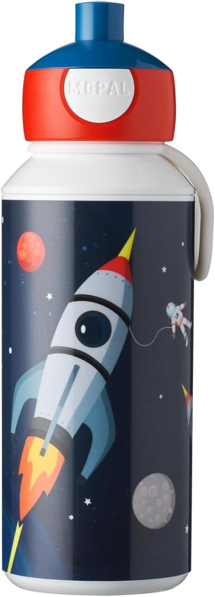 Su Şişesi 400 ml, Uzay Desenli