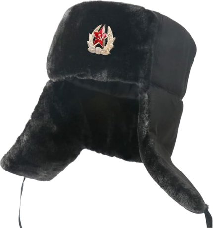 Kışlık Şapka Erkek Go-To Şapka Kayak, Bisiklet ve Yürüyüş İçin En Soğuk Kışlarda Bile Sıcaklık Peluş Asker Şapkası Bombacı Şapkası Rusya, tip+3