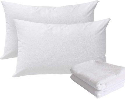 2'li Yastık Koruyucu Sıvı Geçirmez Fermuarlı Alez 50 x 70 cm