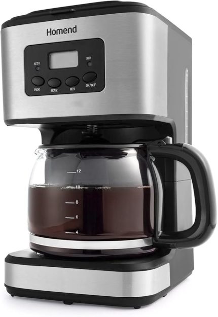 5006COFFEEBREAK Filtre Kahve Makinesi, Inox-siyah