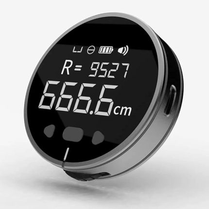 DUKA(Atuman) Küçük Q Elektronik Cetvel Bant LCD Ekran Uzun Bekleme Şarjlı Cetvel