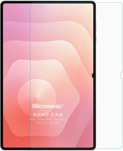 Samsung Galaxy Tab S11 Ultra Nano Glass Cam Ekran Koruyucu [Galaxy Tab S11 Ultra ile Uyumlu Ekran Koruyucu - Şeffaf]