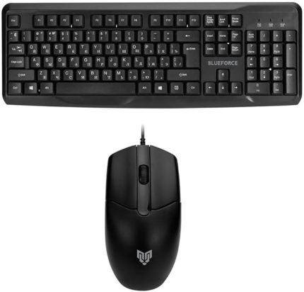 Km-03 Usb Kablolu Klavye Mouse Set Türkçe Q Siyah