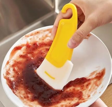 Tava Kazıyıcı Spatula, Mutfak Temizleme Aparatı, Yağ ve Yemek Artığı Temizleyici