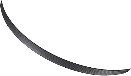 Arka Gövdenin Spoyleri Araba Ile, Y 2020-2023 Modeli Için rasyonelleştirilmiş Hafif Aerodinamik Kuyruk çizgisinin Spoyler kapağı (Mat karbon fiber deseni) - Görsel 3