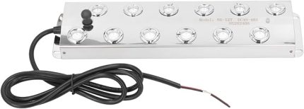 1.5M Kablo Ultrasonik Su Gölet Çeşmesi Fogger 12 Kafa Sessiz IP67 Su geçirmez Ultrasonik Mist Yapıcı DC45-48V