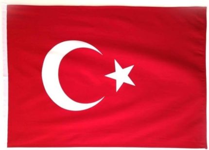 Bayrak Türk Bayrağı 400x600 Cm Raşel Kumaş Aplike Dikiş