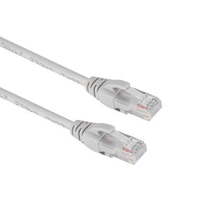 Tkz 1 METRE BEYAZ Cat6 Rj45 Lan Kablosu UÇLARI FABRİKASYON TAKILI Bilgisayar Modem İnternet Ethernet Kablosu (BEYAZ, 1 METRE)