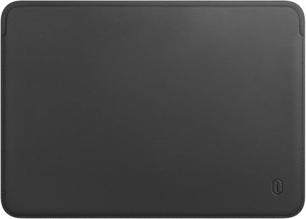 Deri El Çantası Laptop Çantası Bilgisayar Kılıfı Macbook Çantası Air Pro 15 inç Kese Kılıf Gri