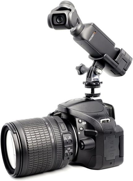 DJI Osmo Pocket 3 ile Uyumlu Sıcak Ayakkabı Dağı