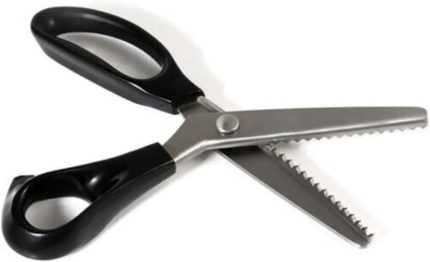 Terzi Makası Zig - Zag 23.5 Cm 15 Diş 3 Mm Diş Derinliği