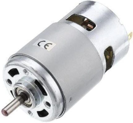 775 DC Motor Rulmanlı 12-36 Volt 12000 RPM Şarjlı Matkap - CNC