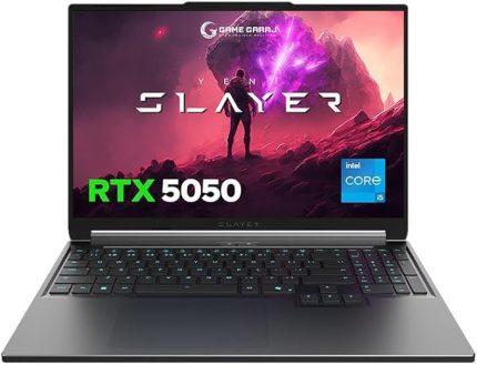 Garaj Slayer X5T-5050 C6 Intel Core i5 13500HX 32GB RAM 1TB SSD RTX5050 16" WUXGA 165Hz IPS FreeDOS Oyuncu Laptop