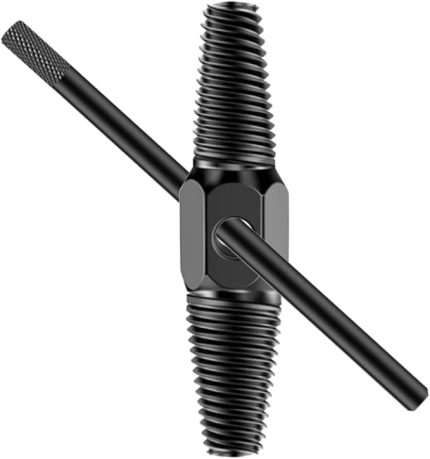 Çift başlı boru vida çıkarıcı, su borusu, hasarlı vidalar, kırık yarıklar, 1/2 inç ve 3/4 inç hortumlar için sökme aleti, vana musluğu