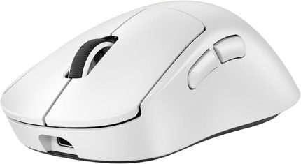G PRO X SUPERLIGHT 2 DEX LIGHTSPEED Kablosuz Oyun Mouse'u, HERO 2 32K DPI Sensör, 888 IPS/88G'ye Kadar Hızlanma PC/Mac için Programlanabilir 5 Tuş, USB-C Şarj, 60g ProGrade Hafif Mouse, Beyaz