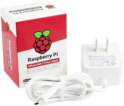 Pi 4 Güç Adaptörü Orijinal USB-C Tipi 5V 3A