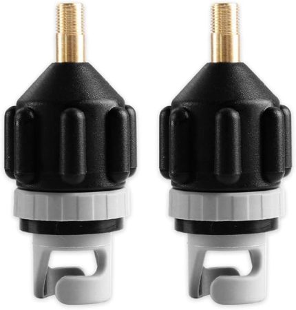 Şişirilebilir Bot SUP Pompa Adaptörü Hava Valfi Adaptörü Tekne Kayak Aksesuarları 2 adet