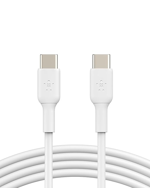 Boost Charge USB-C - USB-C Kablosu 1 m, Beyaz