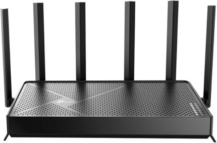 Archer BE400 | Dual-Band Wi-Fi 7 Router | Fiber Destekli | BE6500 Mbps | 1× 2.5 Gbps WAN + 1× 2.5 Gbps LAN + 3× 1 Gbps Port | 5GHz | VPN Destekli | EasyMesh Uyumlu | HomeShield