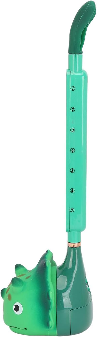 Synthesizer Erhu müzik enstrümanı, Japon ses efektleriyle yaratıcı müzik çalma deneyimi için kurbağa başı şeklinde çizgi film oyuncağı, plastik malzeme