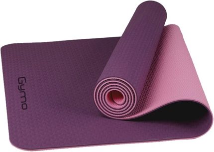 Ekolojik 6mm TPE Yoga Matı Pilates Minderi Mürdüm