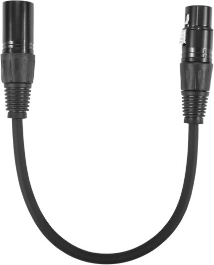 XLR Erkek 3 Pin XLR Dişi 5 Pin ve XLR Dişi 3 Pin XLR Erkek 5 Pin Kablosu, Mikrofon Sahne Işık için
