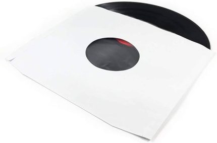 Sesler Beyaz Antistatik LP (12") Plak Zarfı (20 Adet)