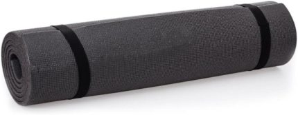 6,5 Mm Pilates Matı Yoga Matı Pilates Minderi Egzersiz Matı Siyah