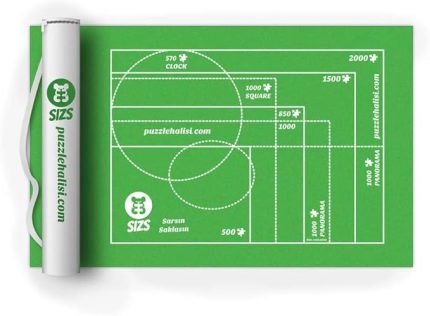 Puzzle Halısı 1000’lik den 6000'liğe Kadar Farklı Boyutlar | Askılı Çanta | Puzzle'ı Sar Sakla ve Açtığında Kaldığın Yerden Devam Et (2000'lik)