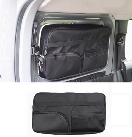 Su Geçirmez Oxford Kumaş Arka Cam Bagaj Kapağı Bagaj Saklama Çantası Alet Düzenleyici Suzuki Jimny JB64 JB74 2019-2025 ile Uyumlu (1 adet Arka Cam Sol için Çanta)