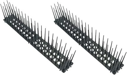 2adet Kedi Ve Kuşları Uzak Tutmaya Yönelik Dikenli Mat Bahçe Ve Avlu Kullanımı Için Güvenli Çözüm Renk Dayanıklı Ve Pratik Tasarım