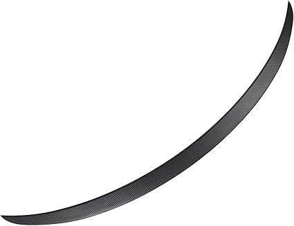 Arka Gövdenin Spoyleri Araba Ile, Y 2020-2023 Modeli Için rasyonelleştirilmiş Hafif Aerodinamik Kuyruk çizgisinin Spoyler kapağı (Mat karbon fiber deseni) - Görsel 5