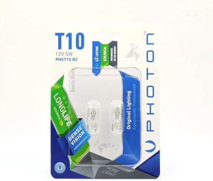 Ampul W5W 12V 2'Li Blister Minyatür