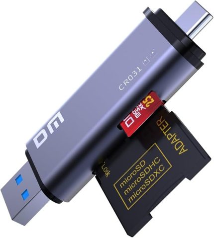 CR031 USB3.1 ve Type-C Micro SD TF – SD Kart Okuyucu Çevirici