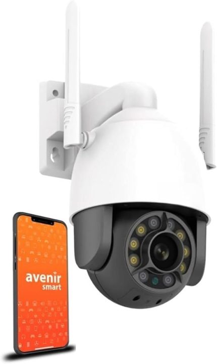 Avenir Av-s300 1080p Sese-işığa Duyarlı Su Geçirmez Ptz Wifi Kamera Sd Kart