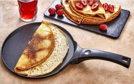 Döküm 26 cm Granit Yapışmaz Krep Tavası