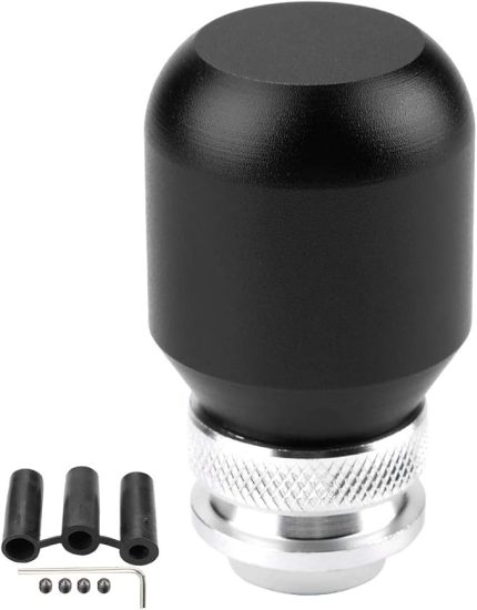 Evrensel Metal Vites Topuzu, Modifikasyon Manuel Topuz Vites Başlığı Vites Kolu Kolu Kolu Vites Topuzu Vites Değiştirme Başlığı Değiştirme Değiştirme (Siyah)