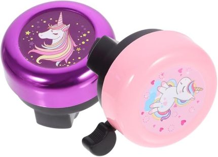 2 Çocuk Bisikleti Zili Sevimli Bisiklet Zili Çocuklar Için Net Ses Bisiklet Kornaları Bisiklet Aksesuarları Kız Erkek Bisiklet