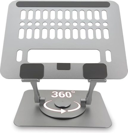 Alüminyum Taşınabilir 360 Derece Dönebilir Katlanabilir Laptop Standı