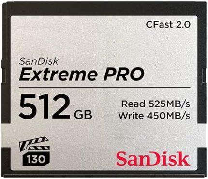 Extreme Pro CFast 2.0 Hafıza Kartı, 512 GB - SDCFSP-512G-G46D