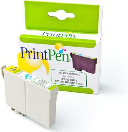 EPSON T0712 Cyan Muadil Mürekkep Kartuşu