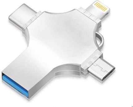 Android Type-C Lightning to USB 3.0 Çevirici Flash Disk Mouse Klavye Bağlantı Kiti -AL2742