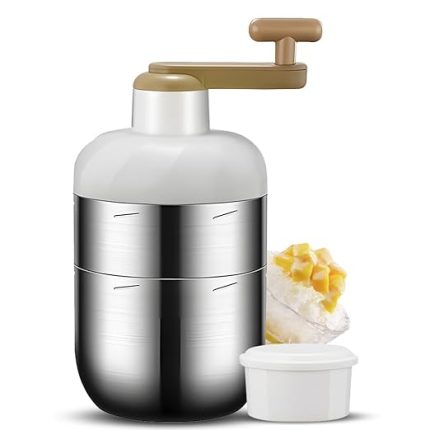 El Kranklı Buz Kırıcı Kar Konisi Makinesi Taşınabilir Manuel Buz Kırma Makinesi Kar Konisi/Karlı Kar/Kırılmış Buz için Buz Yapma Özelliğine Sahip