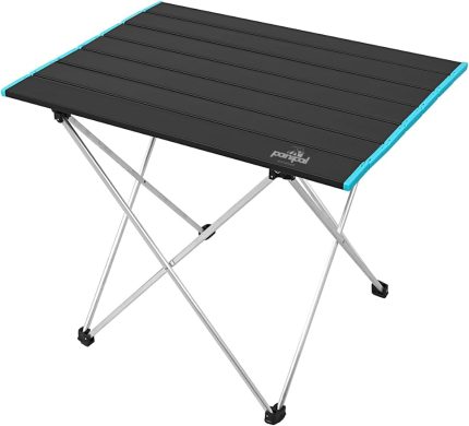 Katlanabilir Kamp ve Piknik Masası S Omuz Askılı Taşıma Çantalı (Mavi)