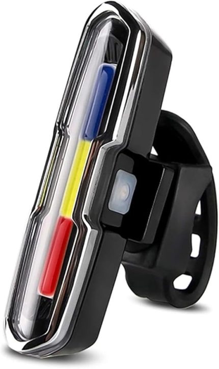 Led İkaz Uyarı Fener Mavi Kırmızı Beyaz Çakarlı USB Şarjlı Stop Lambası