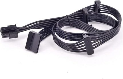 pin power supply kablosu 6 pin modüler sata kablo 6 pin 4x sata kablo 90 cm 6 pin sata kablo power supply kablosu