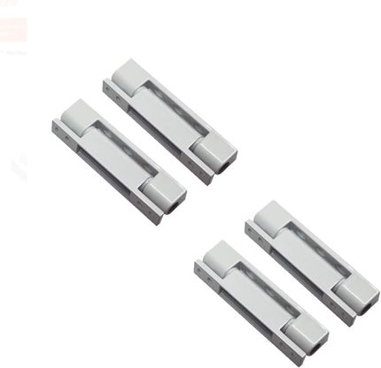 Adet 100mm Beyaz ÇELİK Menteşe - 100mm PVC Kapı-Pencere Menteşesi - Pimli 3 Parça Ustalık Gerektirmez (ZMK100MMU56)